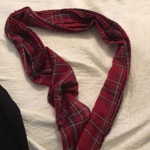 flannel infinity scarf